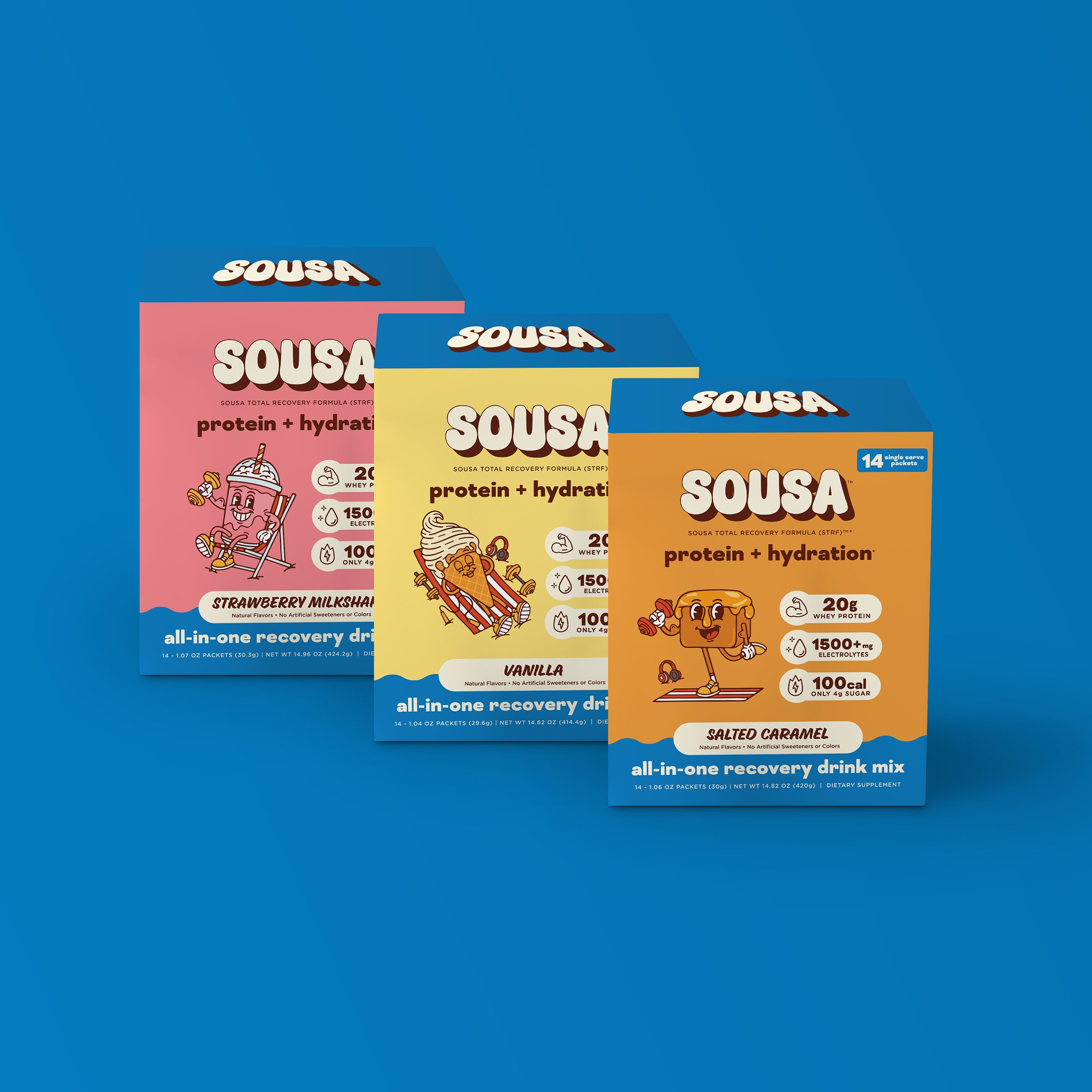 Variety Pack all-in-one Recovery Drink