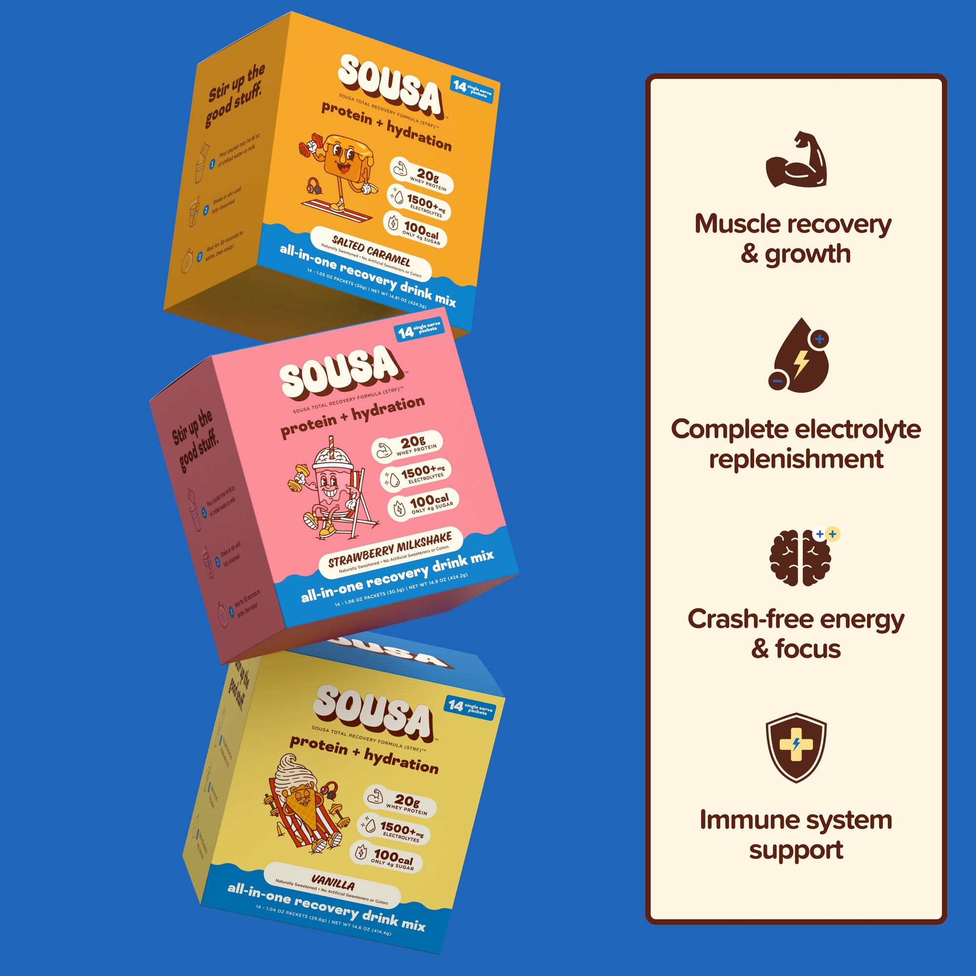 Variety Bundle Protein + Hydration (42 Count)